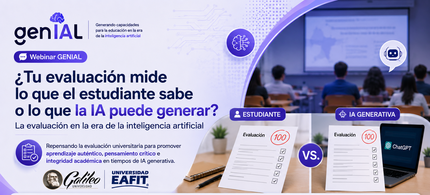 GENIAL invita a repensar la evaluación universitaria en la era de la inteligencia artificial
