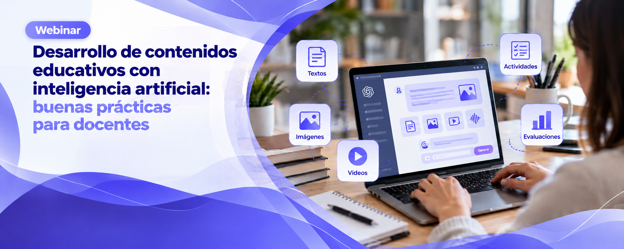 GENIAL, explora nuevas posibilidades de la IA para crear contenidos educativos.
